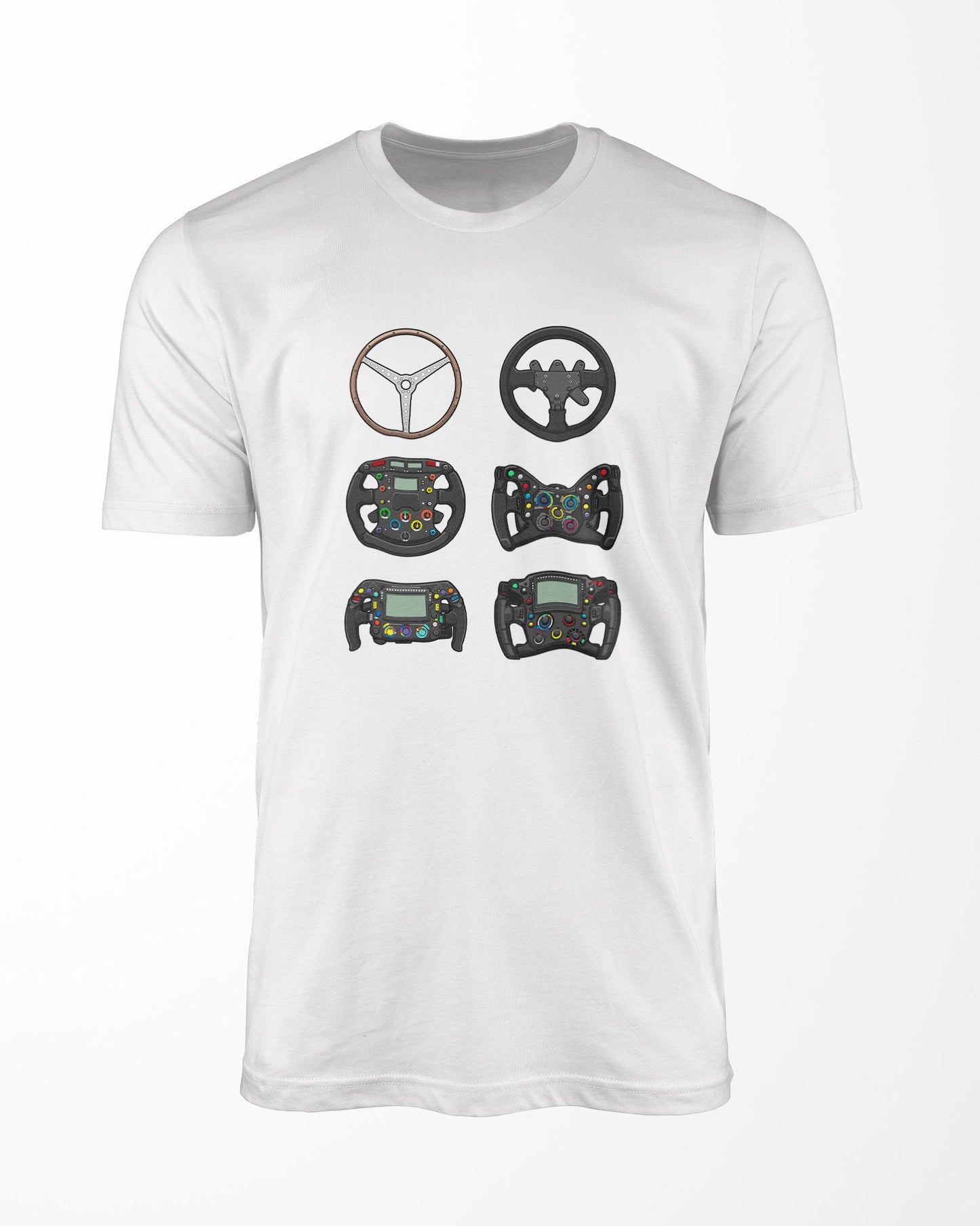 Historic Steering Wheels t-shirt