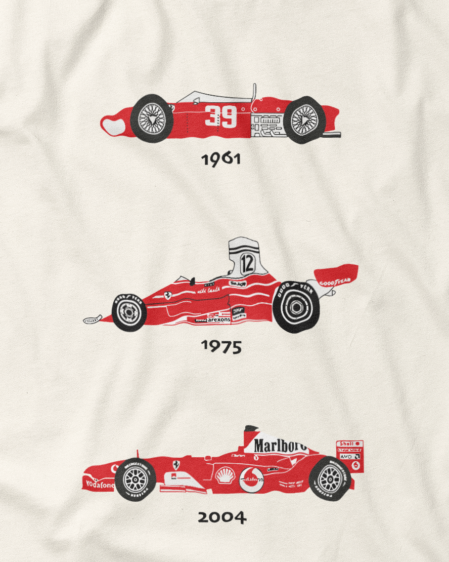 Ferrari F1 Champions t-shirt