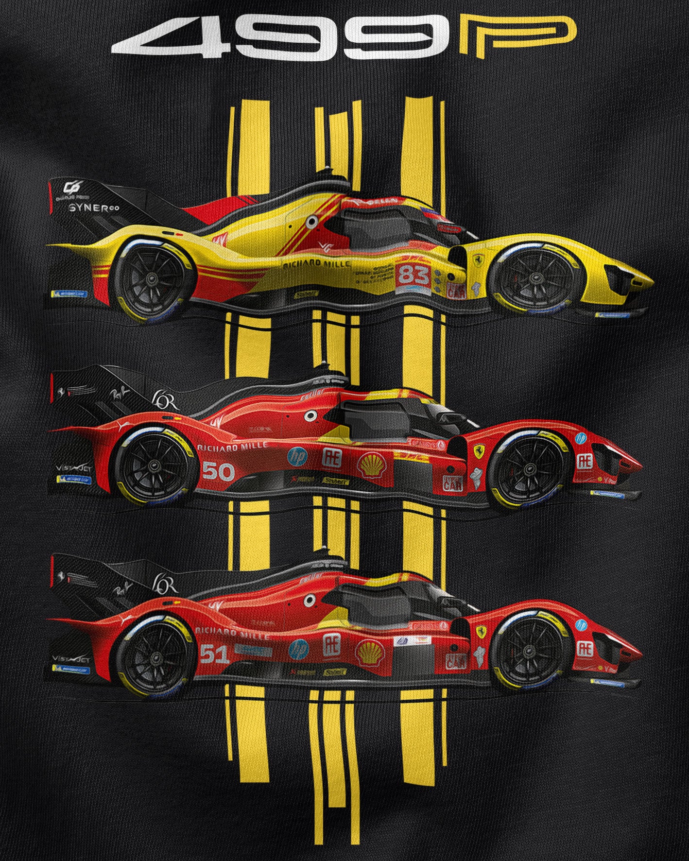 Hat-trick Le Mans 499P