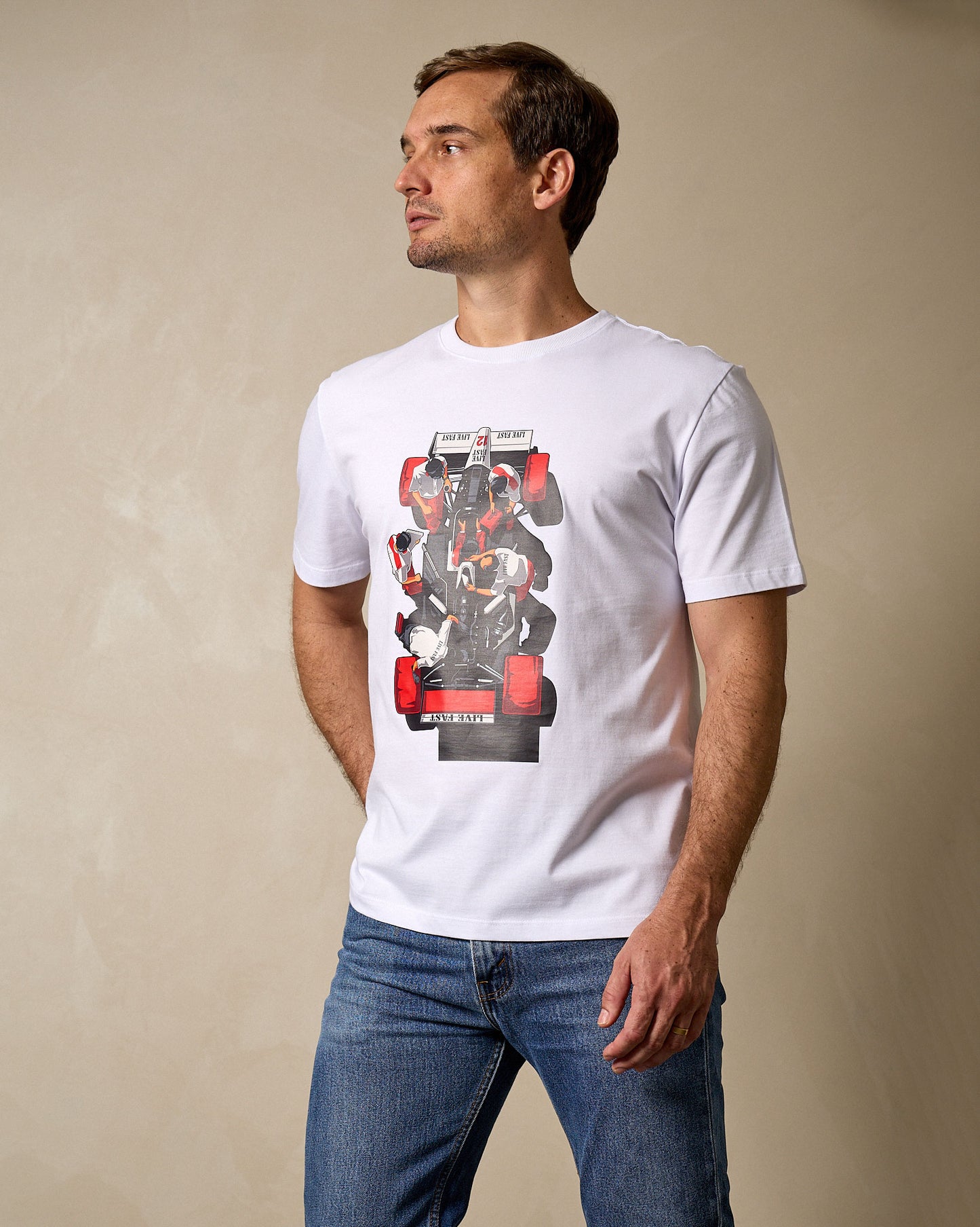 Pit Lane on Fire t-shirt