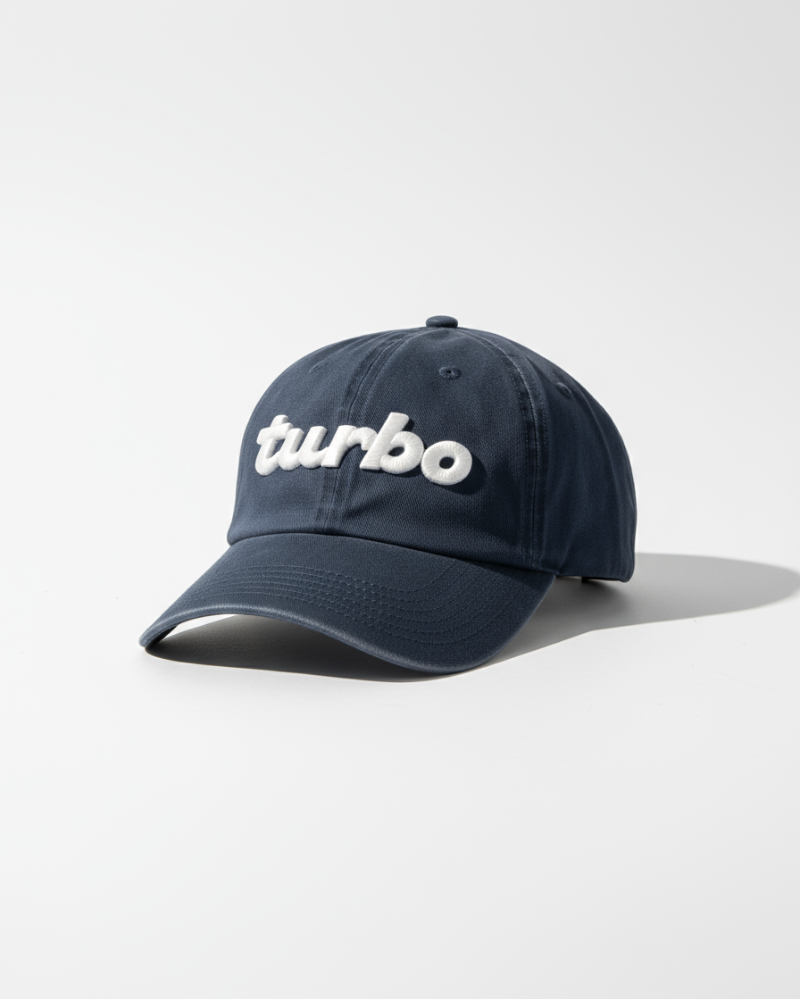 Navy Turbo Cap