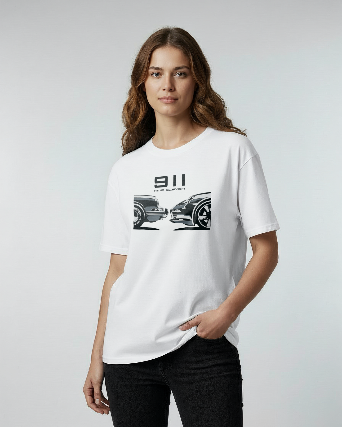 911 History heavyweight t-shirt
