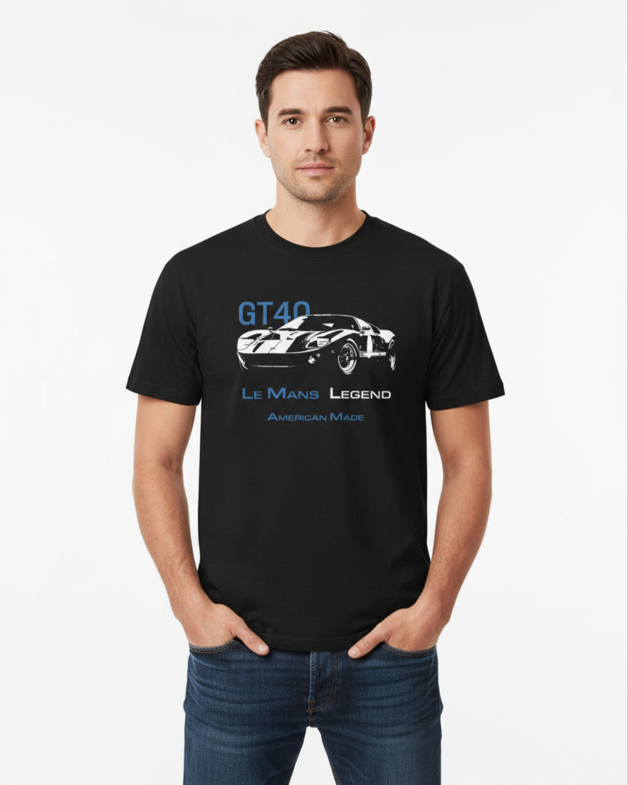 Ford GT40 Le Mans - heavyweight t-shirt