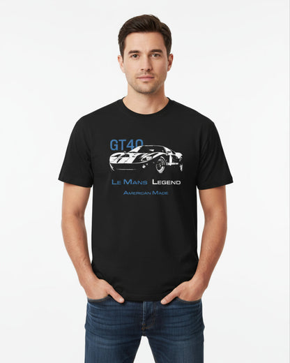Ford GT40 Le Mans - heavyweight t-shirt