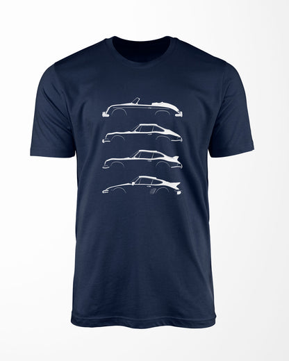 Classic Porsche Evolution t-shirt