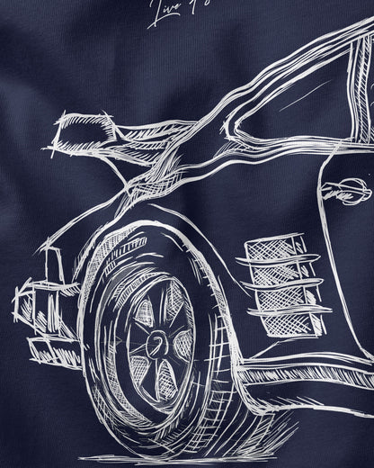 Porsche Sketch 911 t-shirt