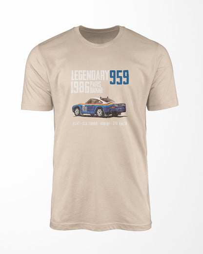 Paris Dakar 959 - 1986 t-shirt