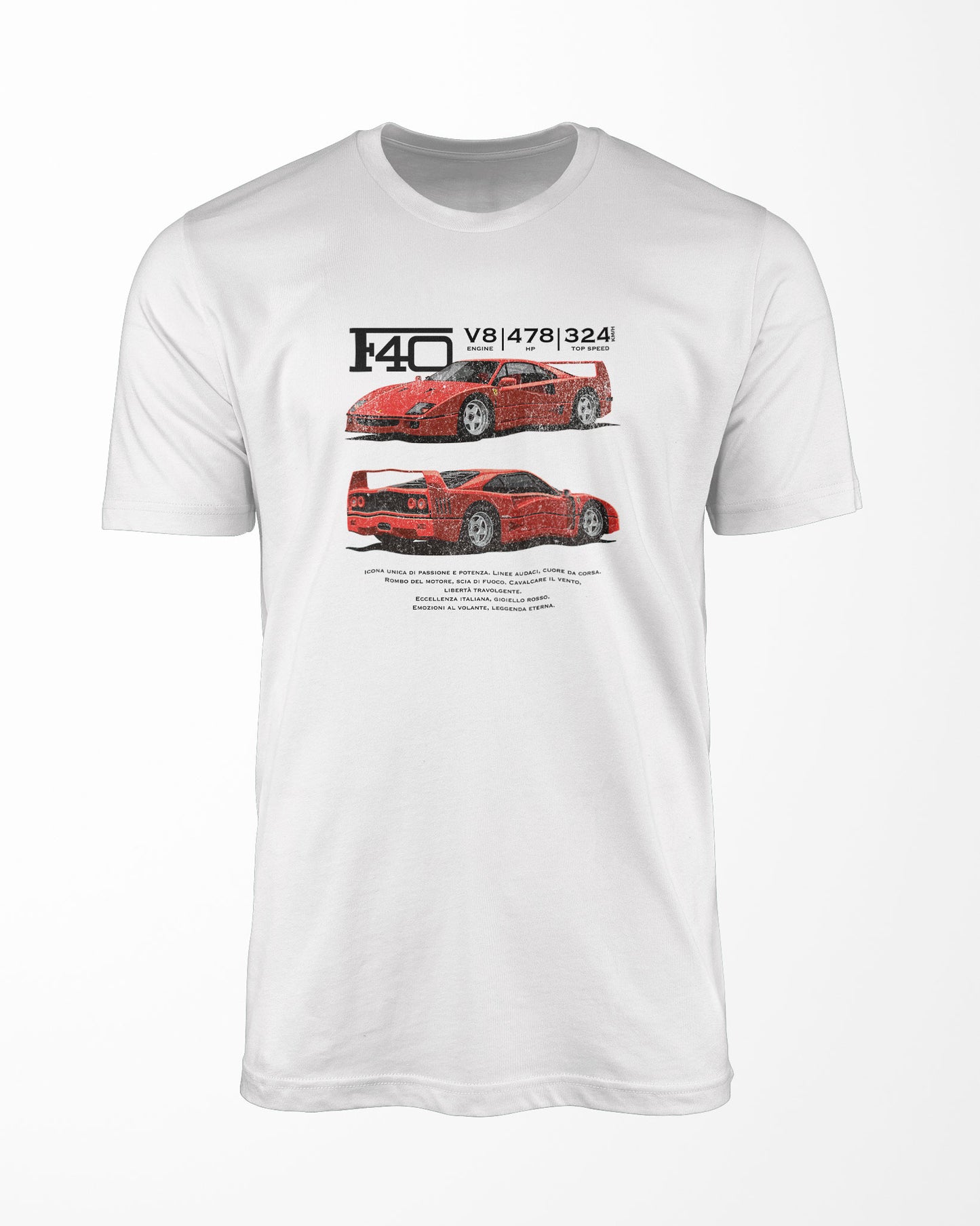 Speed Legacy: F40 Iconic T-Shirt