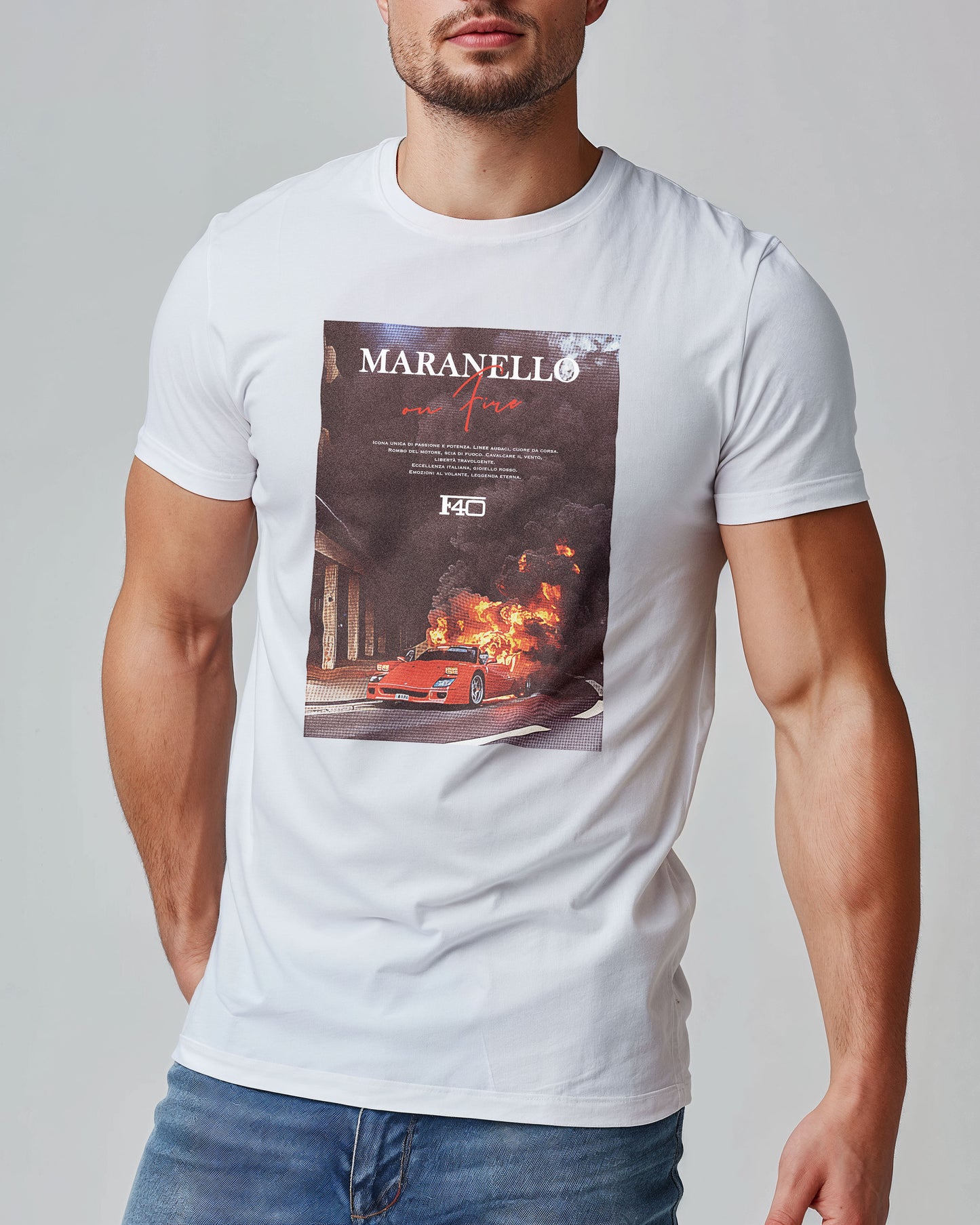 Maranello On Fire Unisex t-shirt