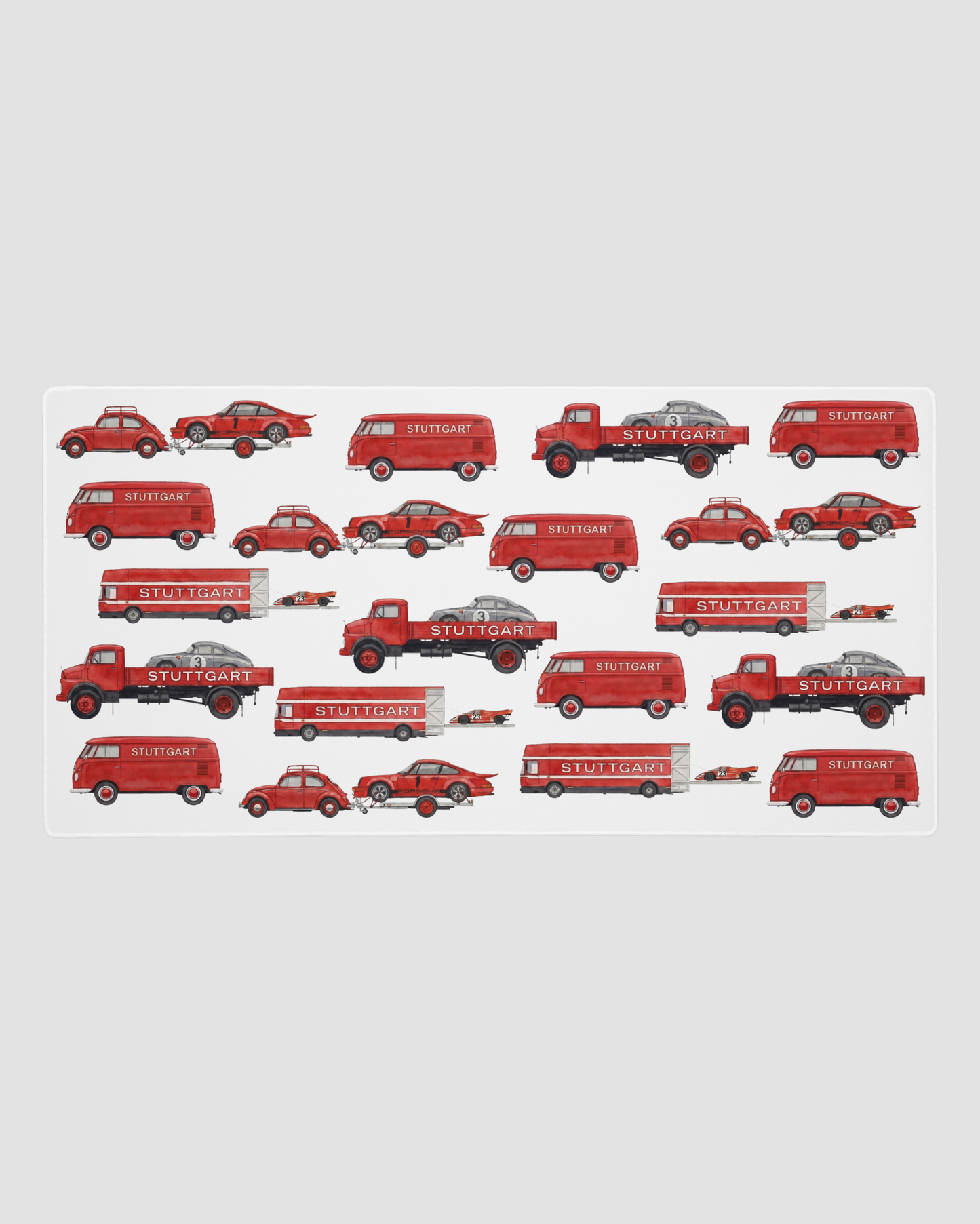 Stuttgart Convoy - Desk Mat | Mouse Pad