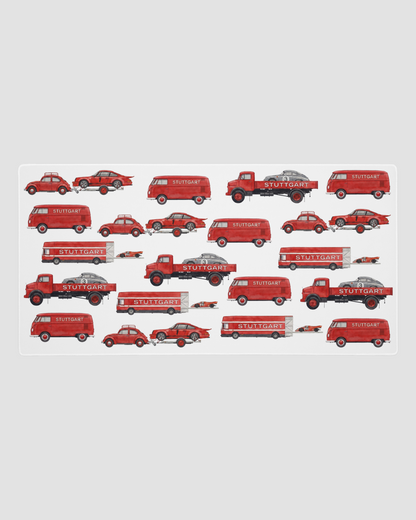 Stuttgart Convoy - Desk Mat | Mouse Pad