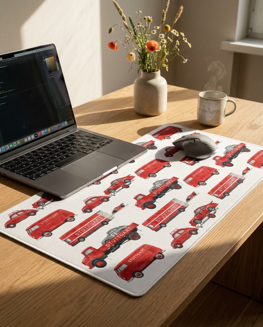 Stuttgart Convoy - Desk Mat | Mouse Pad