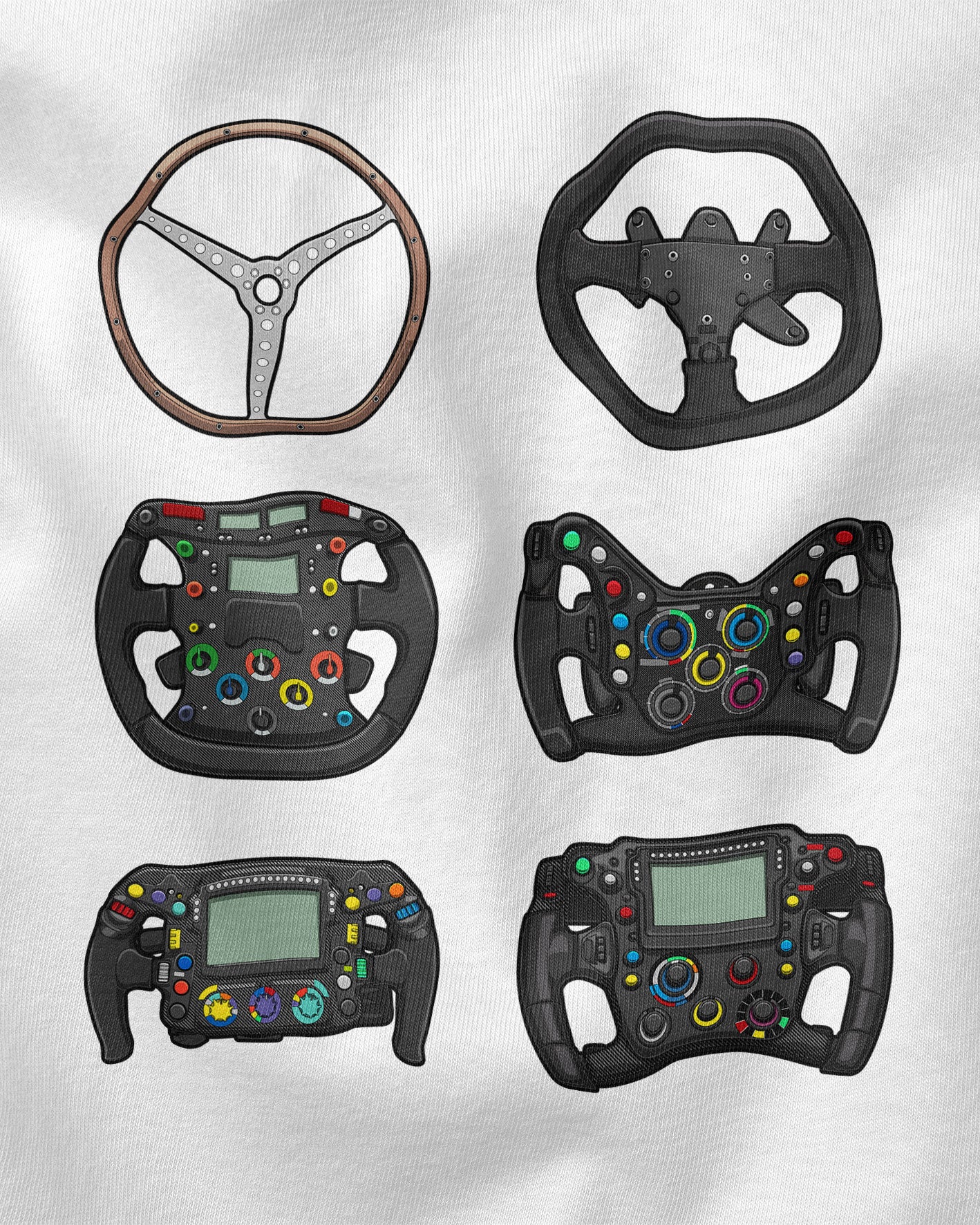 Historic Steering Wheels Toddler Short Sleeve Tee