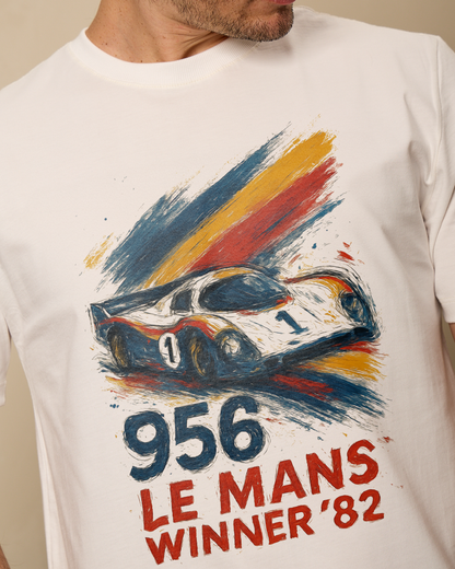 Le Mans Porsche 956 heavyweight t-shirt