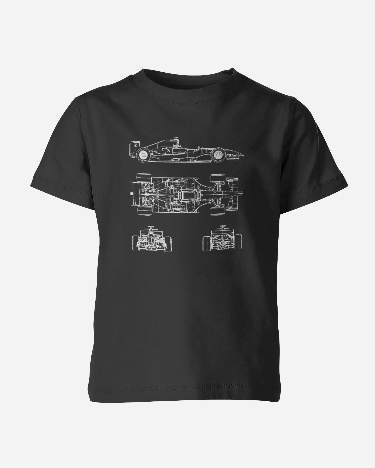 F1 Car Project Toddler Short Sleeve Tee