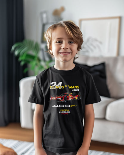 24 Hours of Le Mans 2024 Toddler Short Sleeve Tee