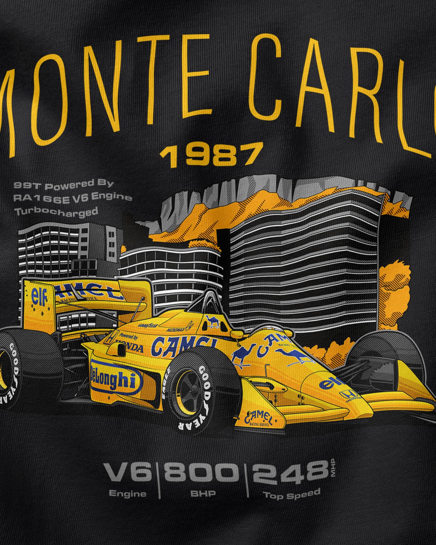 Lotus 99T - 1987 t-shirt