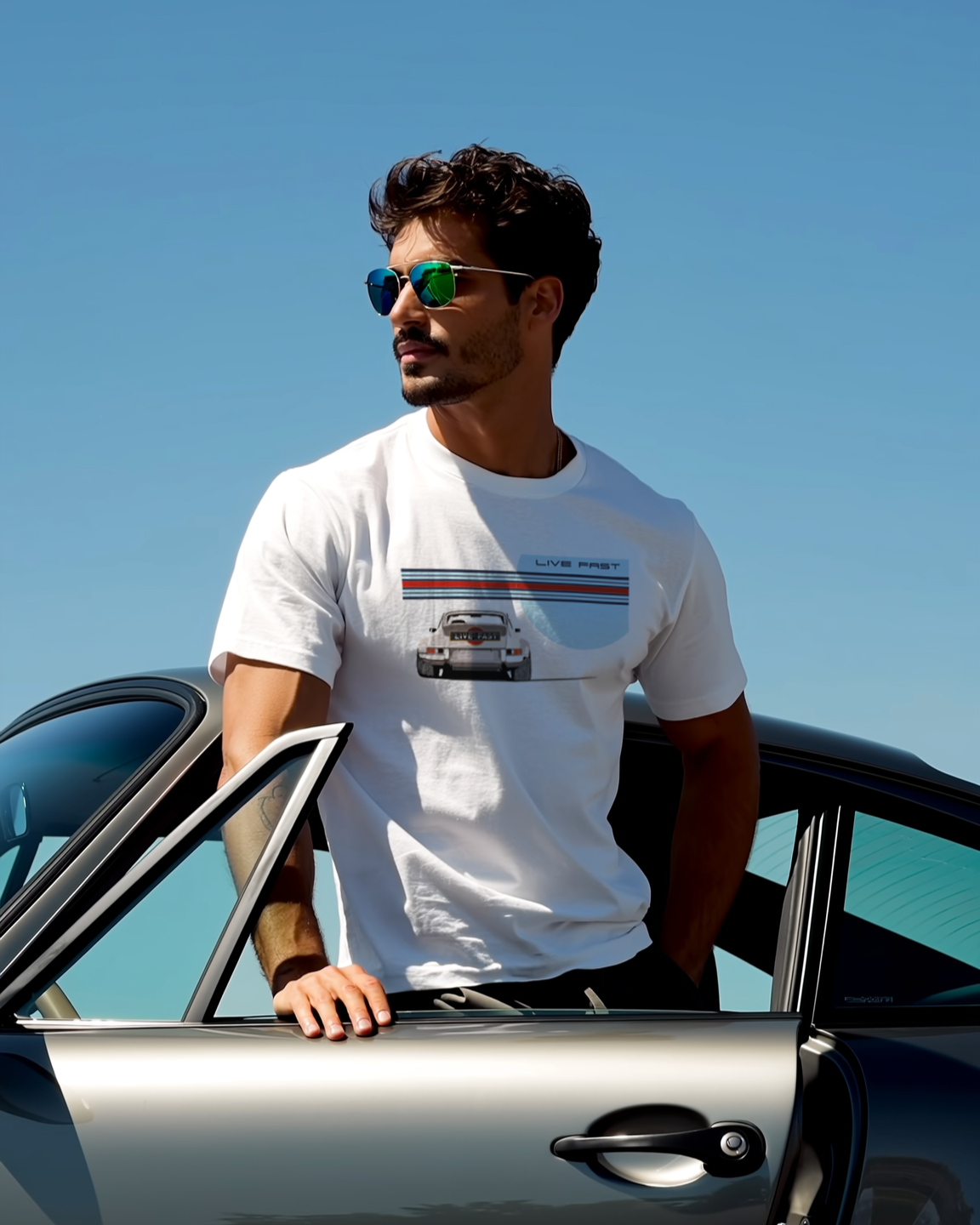 Turboholic - 911 Blue Art t-shirt