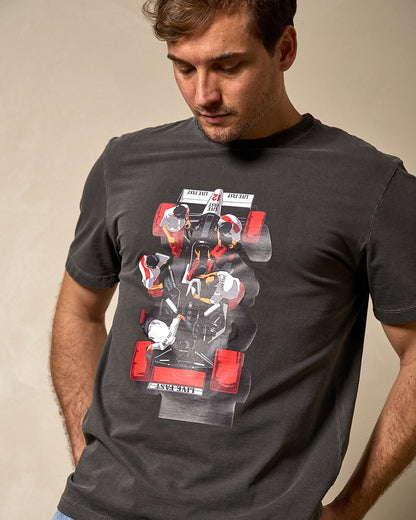 Pit Lane on Fire t-shirt