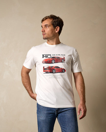 Speed Legacy: F40 Iconic T-Shirt