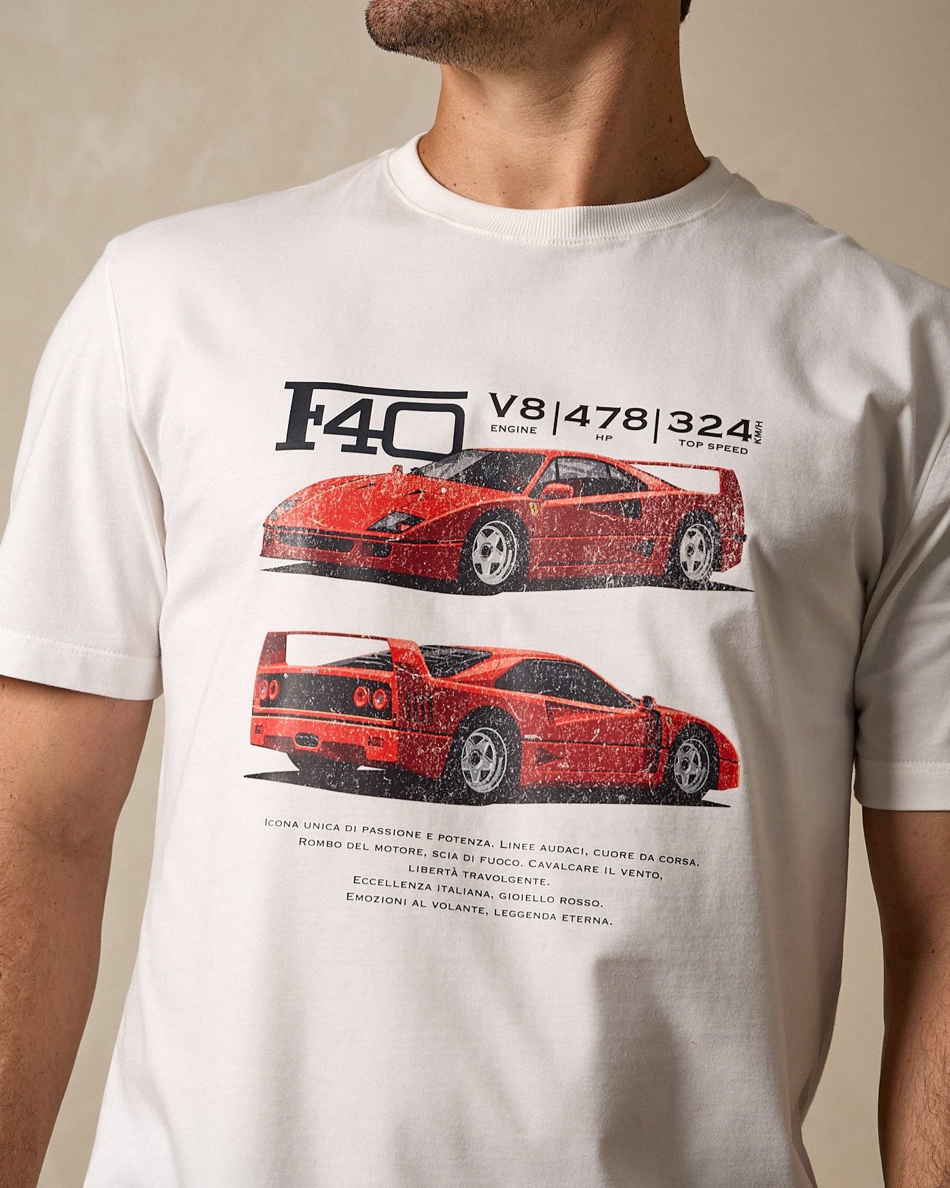 Speed Legacy: F40 Iconic T-Shirt