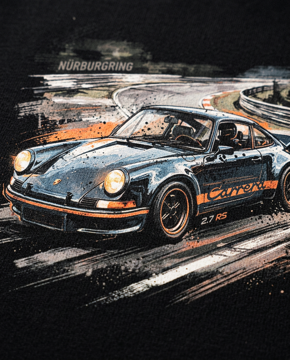 The Green Hell — Air-Cooled Icon Heavyweight Tee