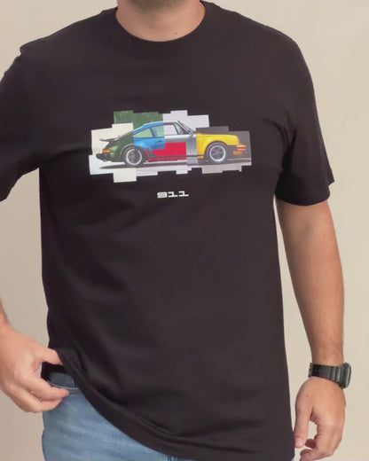 911 Graphic Color Tee