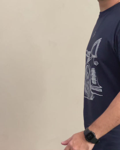 Porsche Sketch 911 t-shirt