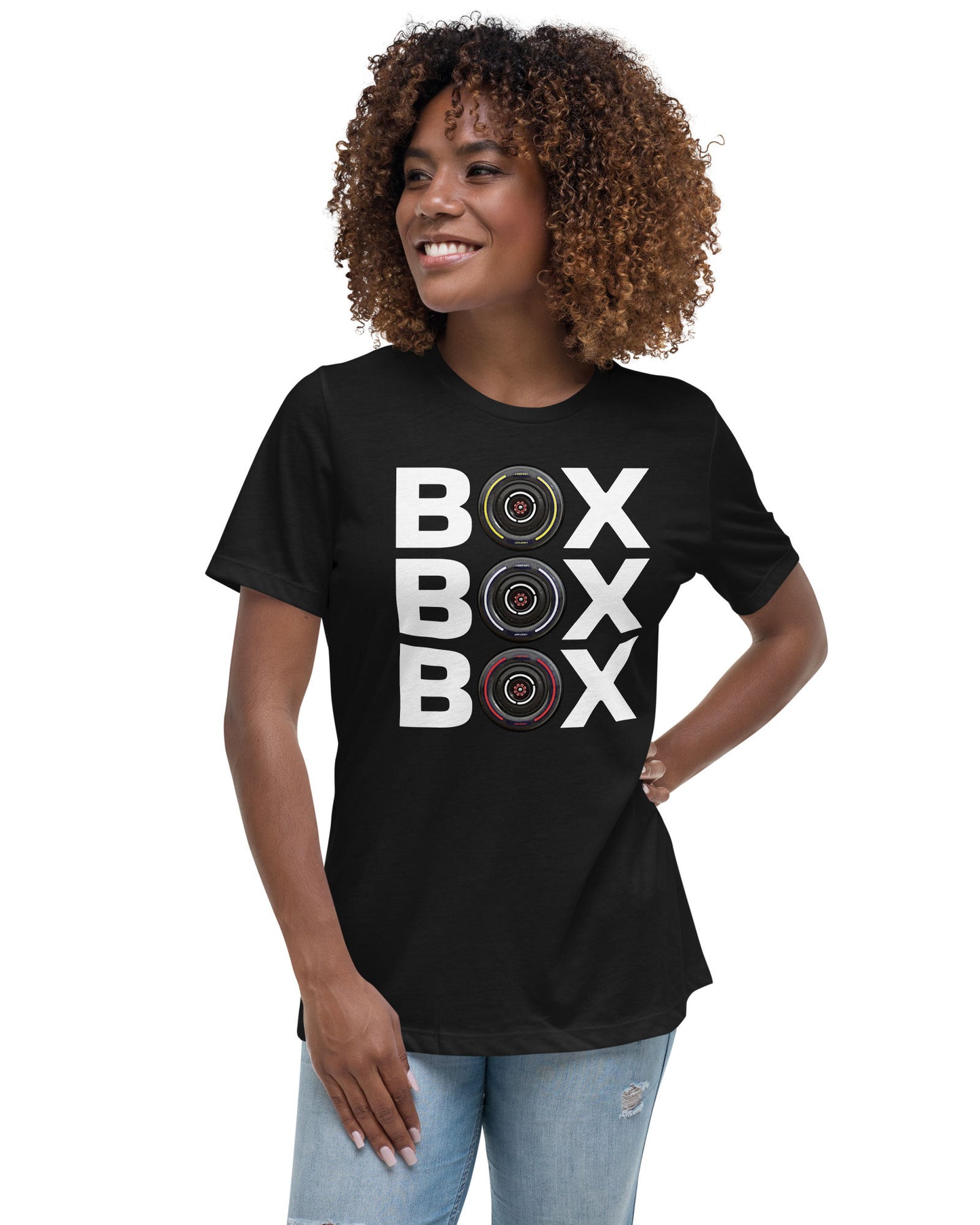 Women's BOX BOX BOX t-shirt